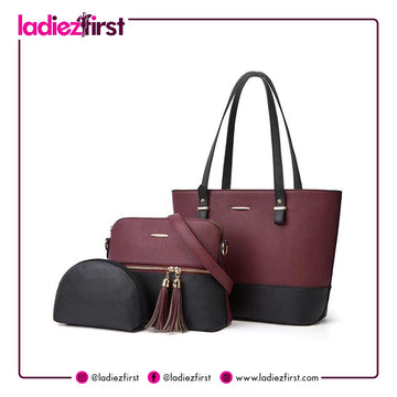 Blissful 3PCS Shoulder and Handbag For Woman