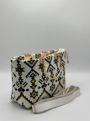 Tribal Print Carry Bag