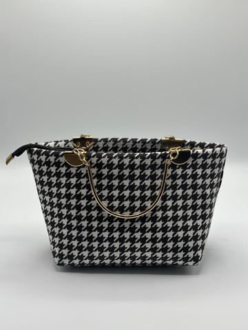 Zebra Pattern Printed Carry Bag